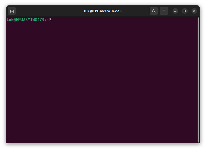 Terminal application